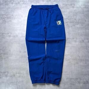 Y2K Converse Track Pants Blue 00s Nylon Pants